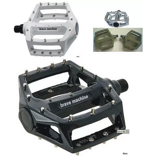 Brave Flatstar - barva – Bike Pedals | kasitro.live