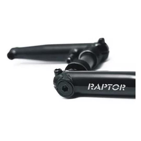 RAPTOR 3pc. Crmo Tubular – Crankset (černé) | kasitro.live