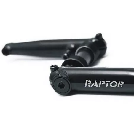 RAPTOR 3pc. Crmo Tubular – Crankset (černé) | kasitro.live