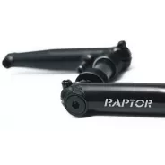 Raptor kliky 3pc. Crmo Tubular + MID BB černé | kasitro.live