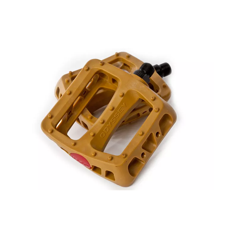 Odyssey BMX Twisted PC LTD GUM – Plastic Pedals | kasitro.live