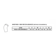 661 Recon Advance knee Black