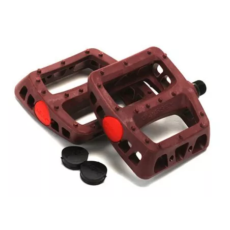 Odyssey BMX Twisted PC LTD – Plastic Pedals (Pomegranate) | kasitro.live