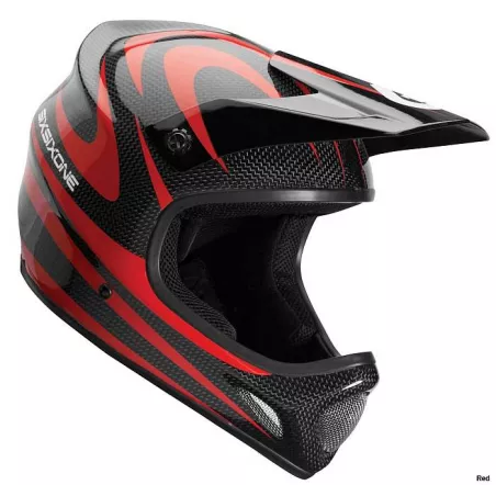 661 Evo Carbon Camber helma - červená | kasitro.live