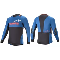 Alpinestars Drop 8.0 dres Mid Blue/Bright Red | kasitro.live