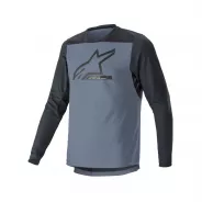 Alpinestars Drop 6.0 v2 – Cycling Jersey (op6LS_v2_GrBlk) | kasitro.live