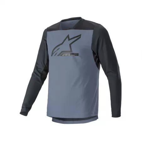 Alpinestars Drop 6.0 v2 – Cycling Jersey (op6LS_v2_GrBlk) | kasitro.live