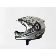 661 - SixSixOne Evo – Full-Face Helmet (distressed_wht) | kasitro.live