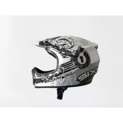 661 Evo Distressed helma - AKCE  SixSixOne-bílá