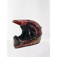 661 Evo Distressed helma - AKCE SixSixOne - červená | kasitro.live