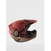 661 Evo (evolution) Distressed helmet - red