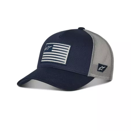 Alpinestars FLAG Snapback hat kšiltovka (grey) | kasitro.live