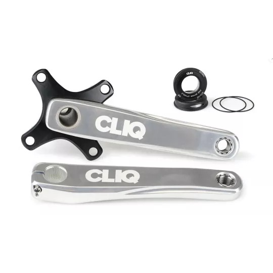 Haro Bicycles Cliq – Crankset (Polished) | kasitro.live