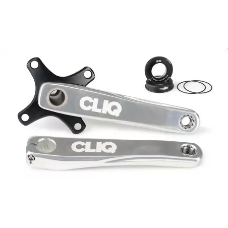 Haro Bicycles Cliq – Crankset (Polished) | kasitro.live
