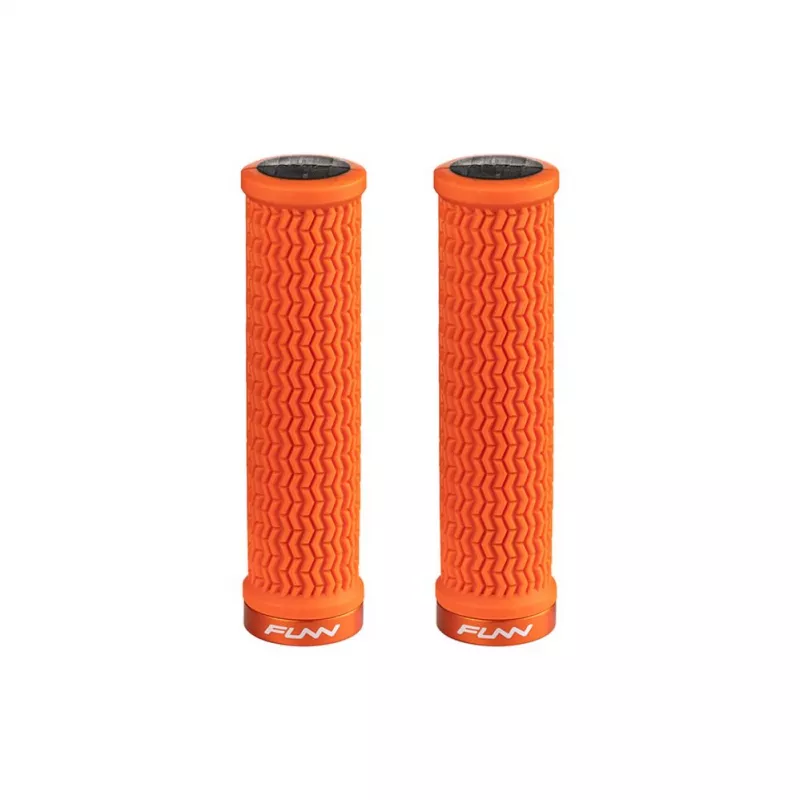 Funn HOLESHOT lock on – Grips (Oranžové) | kasitro.live