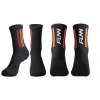 FUNN Logo socks - ponožky - black/orange | kasitro.live
