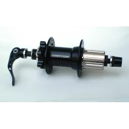 Raptor Bomber MTB-QR, 32 H, black Disc read hub, 10 mm QR