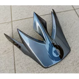 661Comp II helmet peak spare Metallic Grey Black