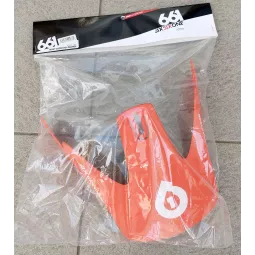 661 Reset náhradní štítek na helmu Digi Orange