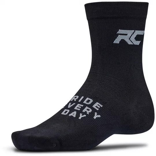 Ride CORE Synthetic 6" ponožky - Black | kasitro.live