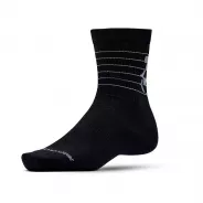 Ride SKULLY Combed Cotton 8" ponožky - Black | kasitro.live