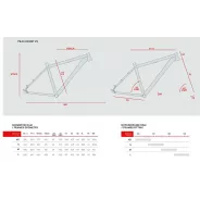 Accent PEAK 29 Boost – MTB Hardtail Frame (Red) | kasitro.live