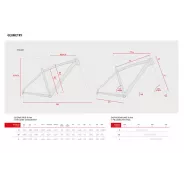 Accent POINT Alu 29 – MTB Hardtail Frame (bílý) | kasitro.live