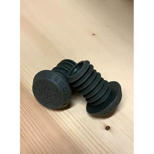 NS bikes Holdfast Bar Ends - Tmavě zelené | kasitro.live