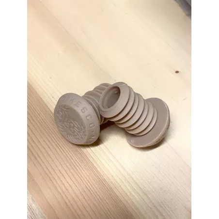 NS Holdfast Bar Ends – Bike Grips (Béžová) | kasitro.live