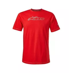 Alpinestars Blaze 2 Tee Ride Dry Red/white