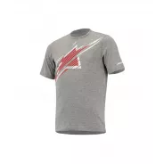 Alpinestars Pathfinder Tee - Melange Gray Red | kasitro.live