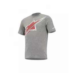 Alpinestars Pathfinder Tee - Melange Gray Red | kasitro.live