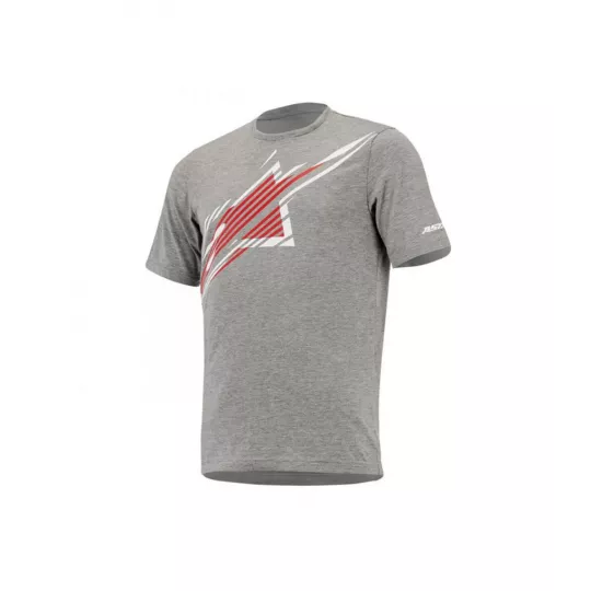 Alpinestars Pathfinder Tee - Melange Gray Red | kasitro.live