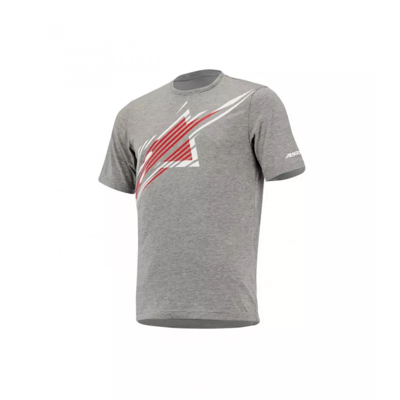 Alpinestars Pathfinder Tee - Melange Gray Red | kasitro.live