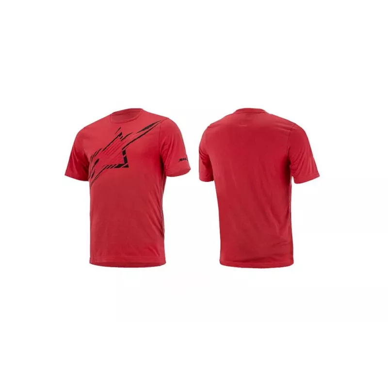 Alpinestars Pathfinder Tee - Chili Red Black | kasitro.live