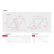 Accent Cyclone Disc – Road Bike Frame (Ocean) | kasitro.live