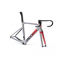 Accent Cyclone Disc Carbon rámová sada Racing Grey