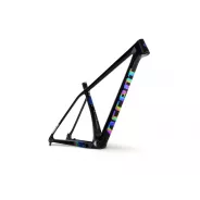 Accent Peak Carbon Boost rám - Black Magic | kasitro.live
