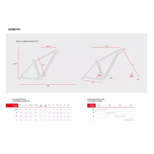 Accent Peak Carbon Boost – MTB Hardtail Frame (Magic) | kasitro.live