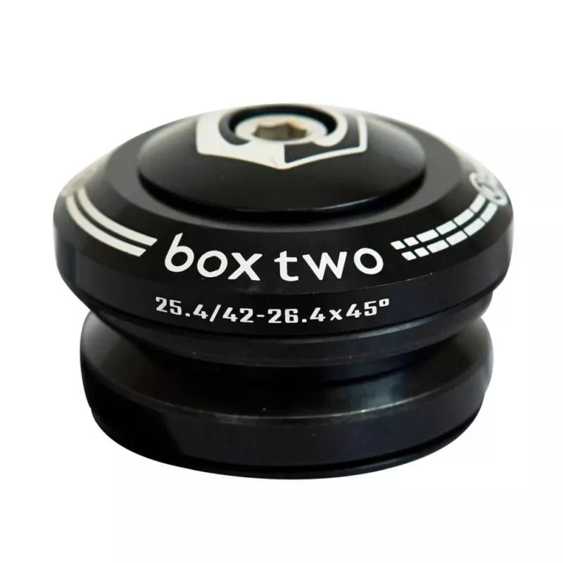 Box Two Alu integrované hlavové složení 1" - Černé | kasitro.live