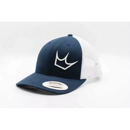 Peaty's Retro Trucker kšiltovka - Navy/white - Unisize
