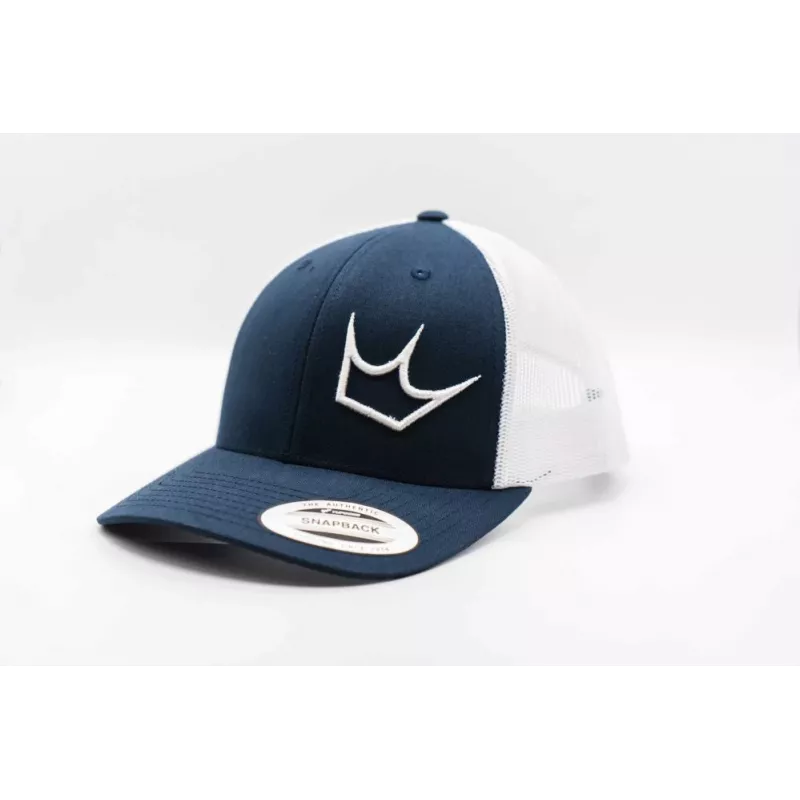 Peaty's Retro Trucker kšiltovka - Navy/white - Unisize
