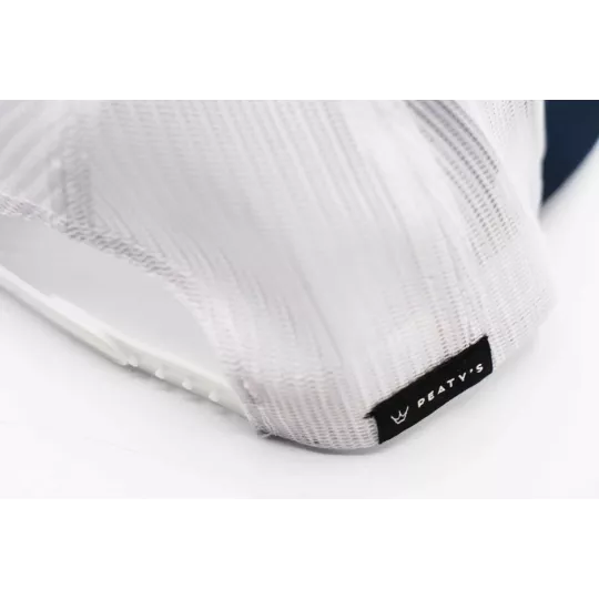 Peaty's Retro Trucker kšiltovka - Navy/white - Unisize
