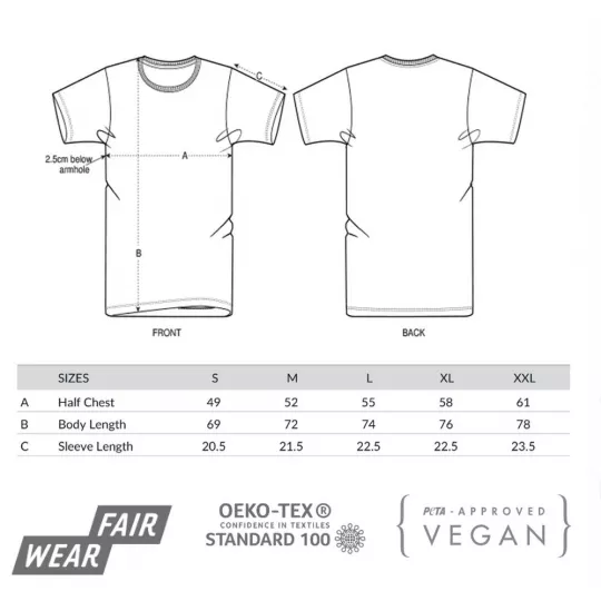 Peaty's Černo/bílé – T-Shirt | kasitro.live