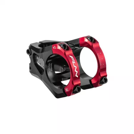 Funn Equalizer ZERO 35 – Bike Stem (D:35) (Červený) | kasitro.live