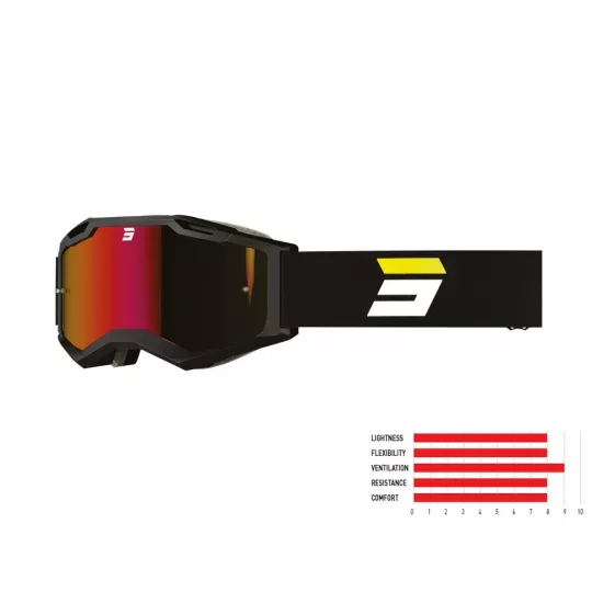 Shot Iris 2.0 Goggles Tech Black Neon Yellow Matt | kasitro.live