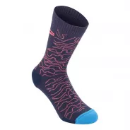 Alpinestars Drop 15 ponožky - Dark Navy/Coral | kasitro.live