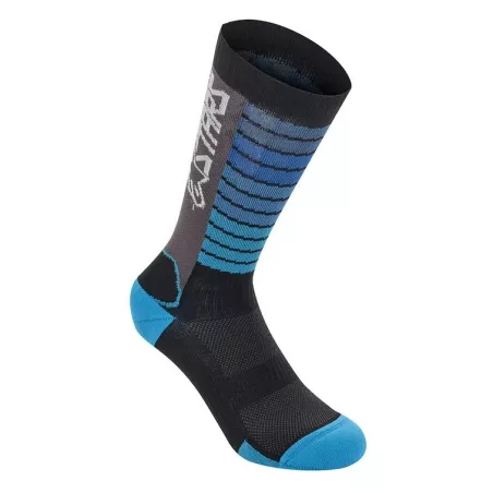 Alpinestars Drop 22 ponožky - Black/Aqua | kasitro.live
