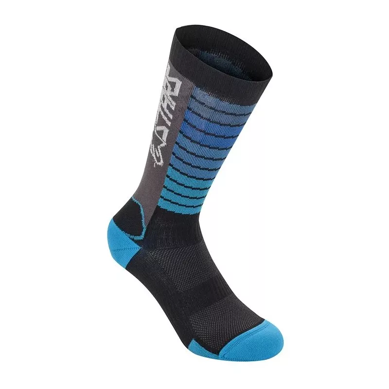 Alpinestars Drop 22 ponožky - Black/Aqua | kasitro.live