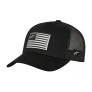 ALPINESTARS FLAG Snapback hat – trucker cap (černá) | kasitro.live
